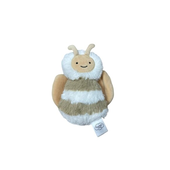 Slumberkins Honey Bee Mini Plush 7” Plush Toy Fuzzy Soft Cute - Picture 1 of 4